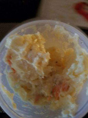 Homemade potato salad