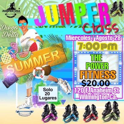 Jumper Class en agosto 28 a las 7 pm.