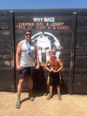 Just finished the spartan super race in Midway Utah. What a great day for Ben and I!