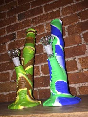 Silicone tubes w/ removable down steam!