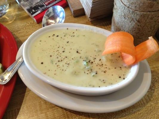 Creamy Garden Vegetable Soup.