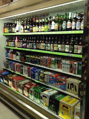 Great selection of beer