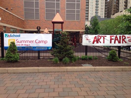 Art fair on May 29, 2015 - summer camp at Ogden school