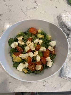 Salad at home