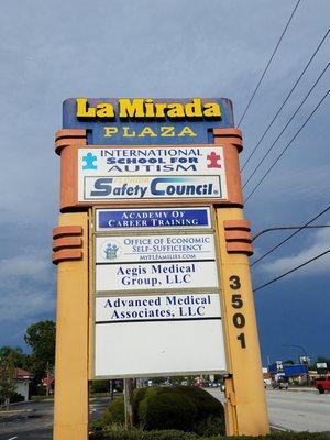 We are located inside La Mirada Plaza. Is the Orange building behind La Familia Pawn Shop. Where Child Services is and the Access office.