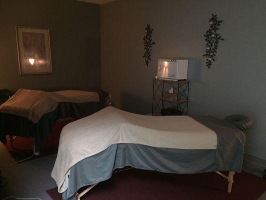 One of our couples massage rooms.