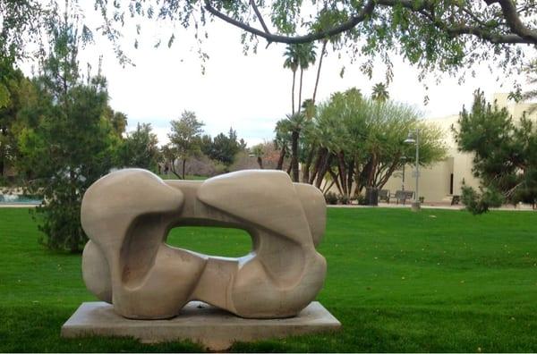 Sculpture near Scottsdale City Council