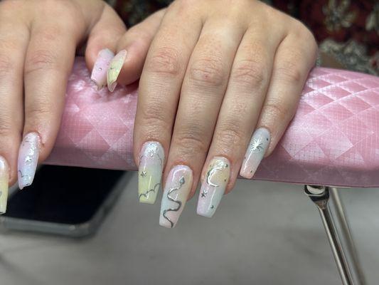 Apres Gel-X Manicure w/ Nail Art