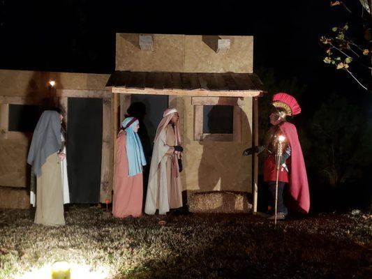 Drive thru nativity!