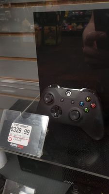 $330 for a USED Xbox One X at GameStop. Virtually anywhere else, it is $299 for a NEW Xbox One X that includes a game.