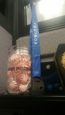 At work all my co-workers ask me about my Finisher's medal. Love the mason jar. Medal 100% all the way.