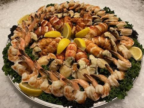 Seafood platter