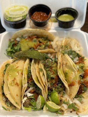 Taco sampler.