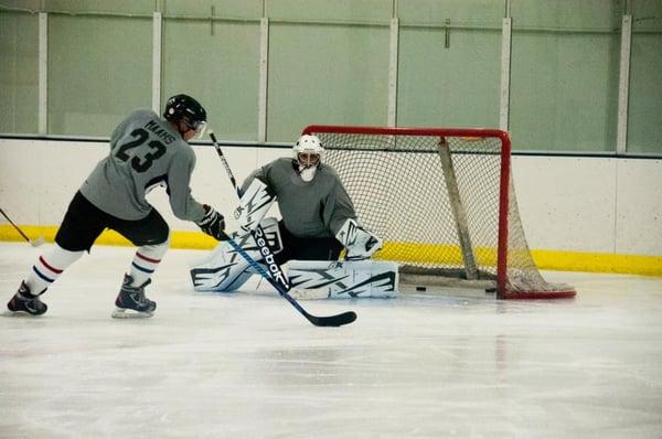 Ice Hockey at the Lake Forest Ice Palace