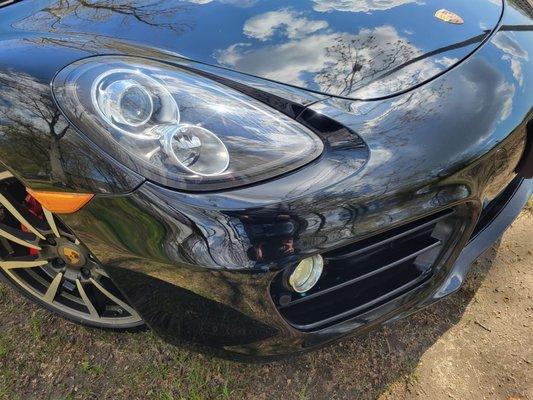 porsche rt side front repair