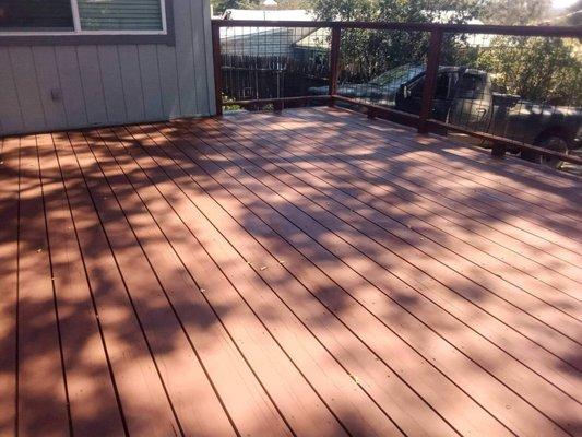 Also another photo of the deck that has been done correctly