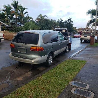 Service is done with CHOKE Aloha. From donating to the less fortunate, towing my truck from off-roading and towing my junked vehicle.