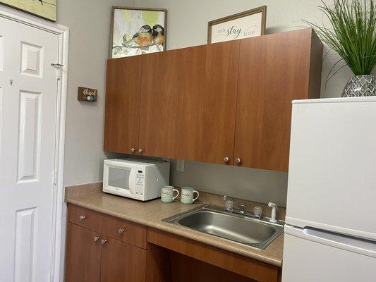 Kitchenette in one of our apartments