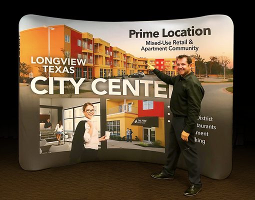 Tradeshow Displays Designed and Printed