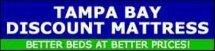 The Tampa Bay Discount Mattress store in Palm Harbor