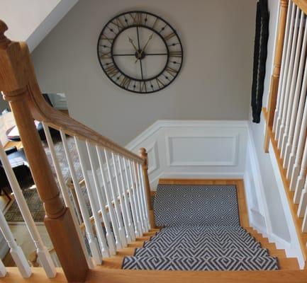 Patterned Stair Runner from Kane Carpet