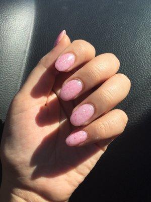 the prettiest nails I've ever had!