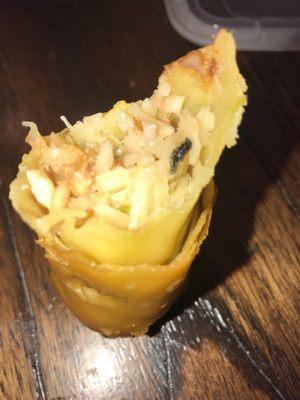 There's a fly in my egg roll.