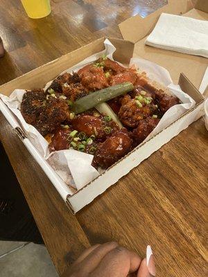 Wing Box-all four flavors