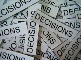 Life coaching helps you make decisions that make for a better YOU.