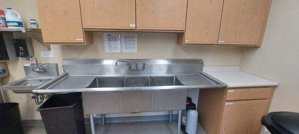 3 Bay Sink