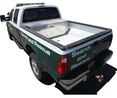 Search & Rescue Ford pick up tool box by Highway Products 1.800.TOOL.BOX