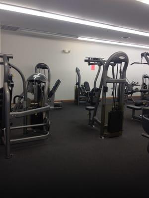 Just a few of the weight machines they have!