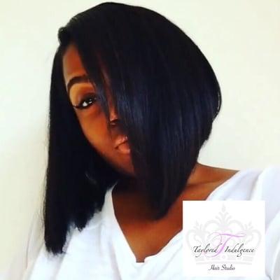 Full wig with lace closure