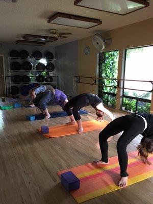 We are head over heels for yoga