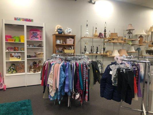 Children's clothing at Angels' Attic