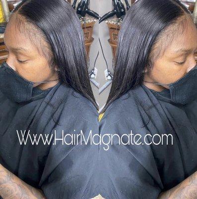 Lace frontal sew in