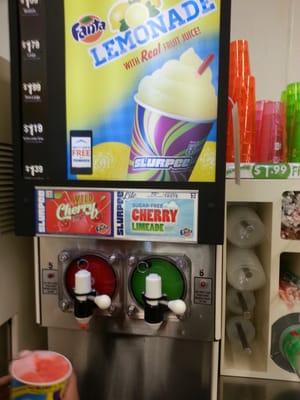 7-Eleven- Slurpee machine