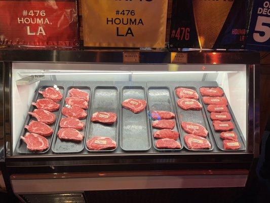 Pick your meat steak