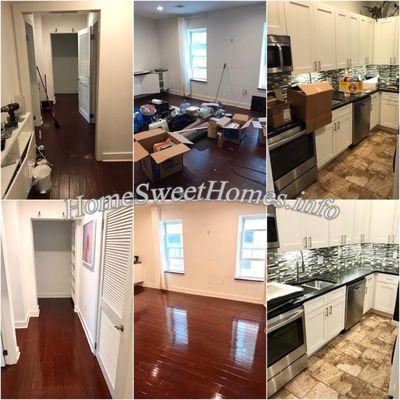 Before & After Photo 
Home Sweet Home 
quality cleaning services:

*Junk Removal & Residential Cleaning