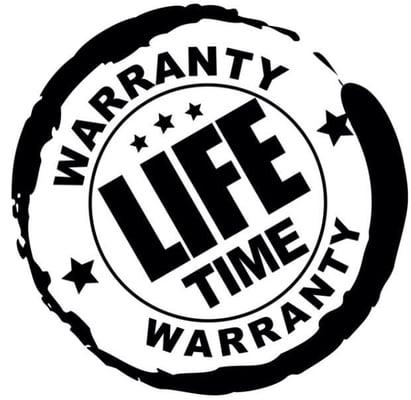 We proudly offer a limited lifetime warranty for as long as you own your vehicle.