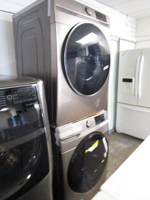 Samsung washer and dryer set new open box