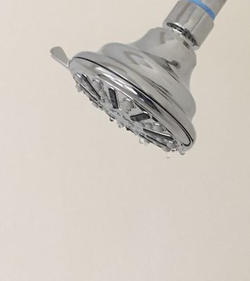 Shower head , high pressure flow guaranteed.