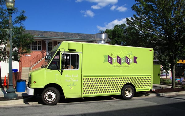 Food Truck night event at the Kensington Service Center in Kensington, MD last night-great food and turn-out!