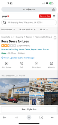 Ross Dress for Less