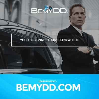 Schedule professional driver now for personal and corporate events! Go to BeMyDD.com, call +1 (877) U-BeMyDD (823 6933), or download the ap