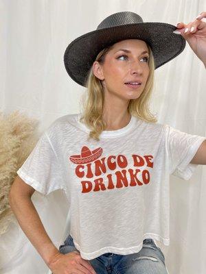 Cinco de Drinko Crop Tee #stellastye #tees