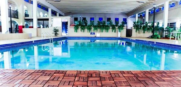 Swimming Pool and Atrium.