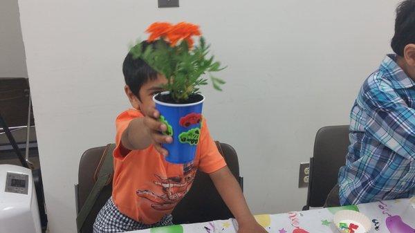 Preschool Garden Craft