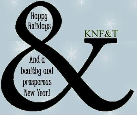 Happy Holidays from KNF&T!