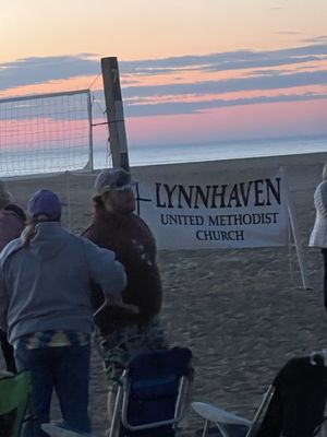 Lynnhaven United Methodist Church Sunrise Service at the Virginia Beach Oceanfront